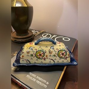 Anthropologie Covered Butter Dish